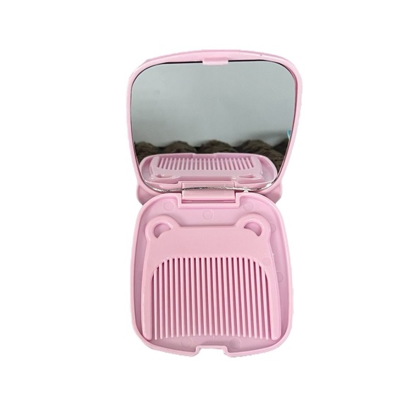 Hello Kitty My Melody - Girls 4pc Crossbody, Mirror Compact W/Comb, Hair items - Picture 5 of 8